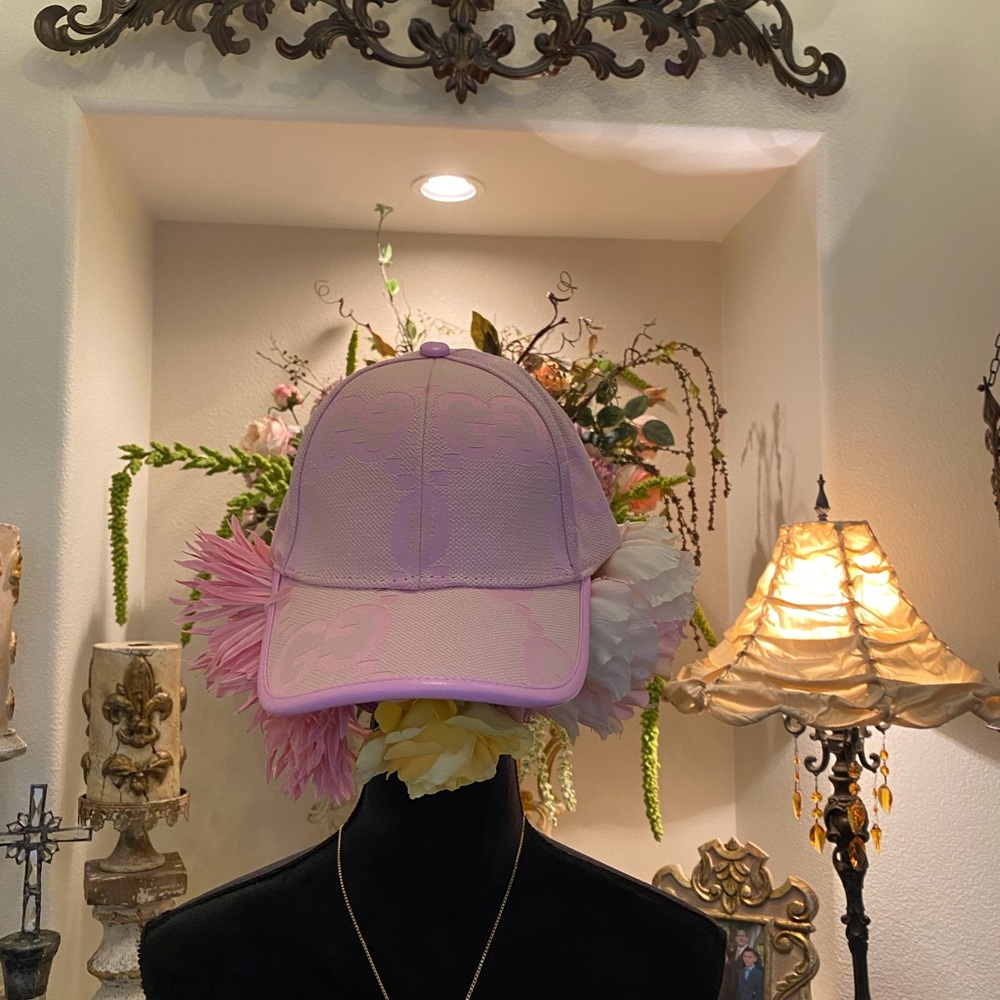Gucci Pink Designer Cap